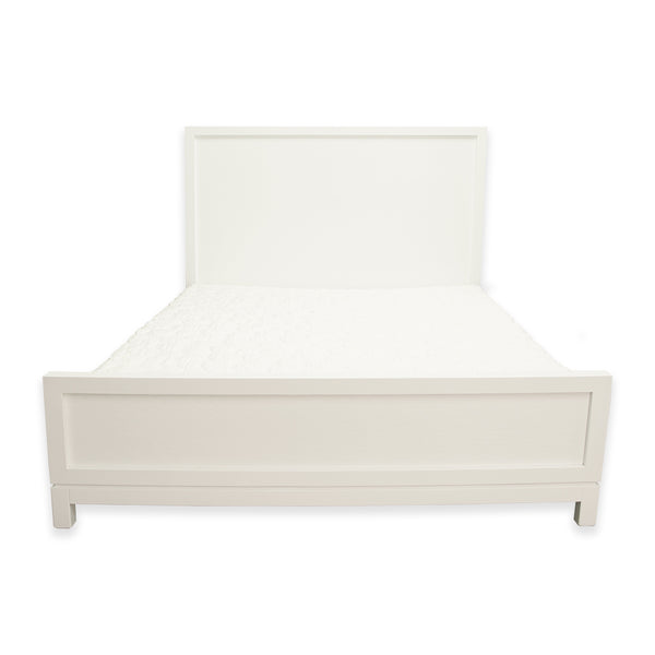 Artisan modern bed in White