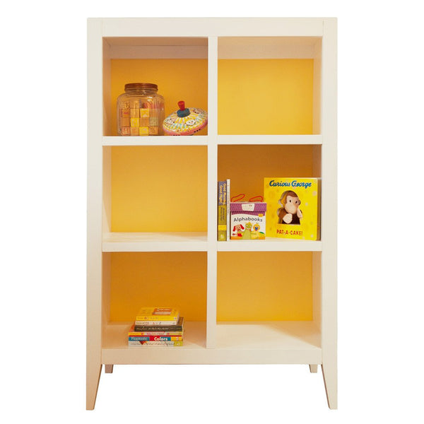 The Devon Bookcase is inspired by the clean lines and superior craftsmanship of traditional Shaker-style furniture. This simplicity translates easily to both modern and traditional interiors. This bookcase features. This bookcase is available in a wide variety of standard color options. An accent color is included with the Devon Bookcase. The accent color applies to the inside back. All Newport Cottages products are made in the USA.